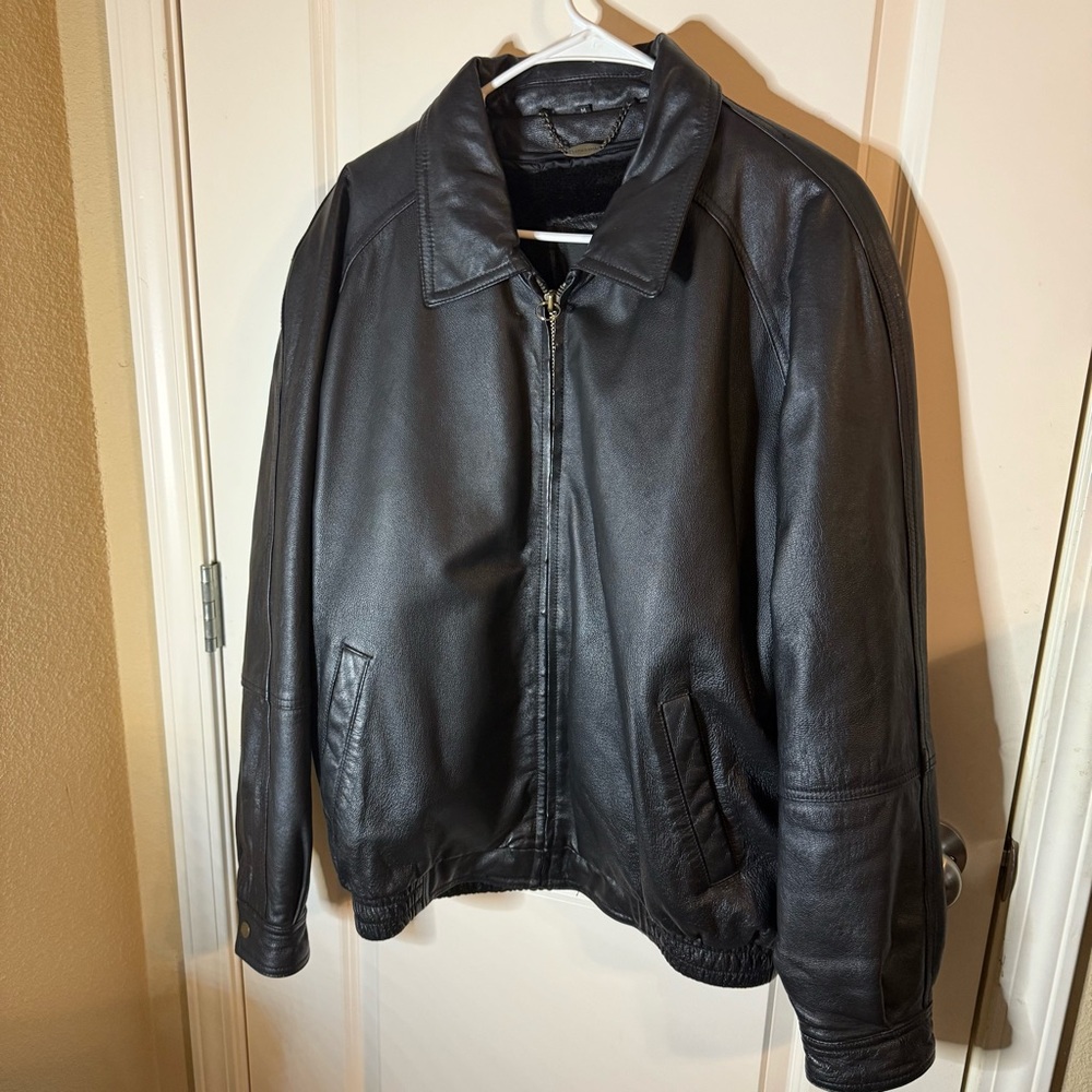 Vintage Leather Man Men’s Jacket